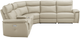 Homelegance® Maroni 6-Piece Off-White Modular Power Reclining Sectional-3