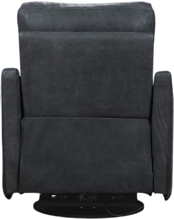 Hooker® Furniture Lewis Cordoba Noir Power Swivel Recliner-4