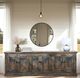 Nest Home Collections Mimi Antique Blue Long Cabinet-1