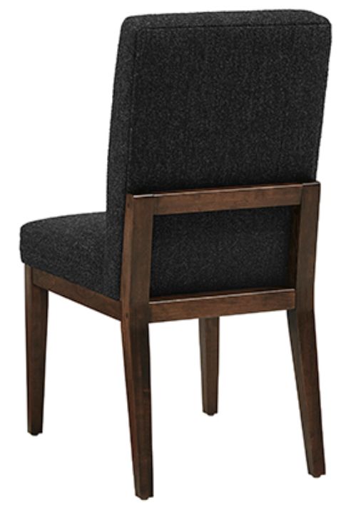 LM Co Home By Vaughan-Bassett Crafted Cherry by Ben & Erin Napier Black/Dark Cherry Upholstered Side Chair-3