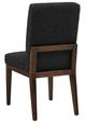 LM Co Home By Vaughan-Bassett Crafted Cherry by Ben & Erin Napier Black/Dark Cherry Upholstered Side Chair-3