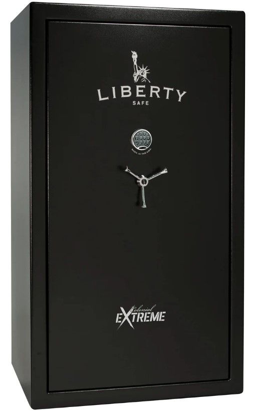 Liberty Safe Colonial Extreme Black Textured 50 Electronic Gun Safe-0