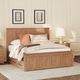 Intercon Oak Park Taupe 9-Drawer King Panel Storage Bed-1