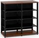Salamander Designs® Synergy Twin 40 AV Cabinet-Dark Cherry/Black-0