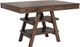 Coaster® Dewey 5-piece Brown/Walnut Counter Height Dining Set-1