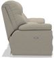 La-Z-Boy® Morrison Pewter Power Reclining Loveseat with Console-2