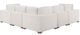 Coaster® Lakeview 5-Piece Ivory Upholstered Modular Sectional Sofa-2