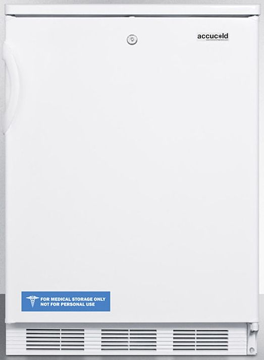 Accucold® by Summit® 24" 5.5 Cu. Ft. White Compact Refrigerator-0