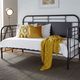 Liberty Furniture Vintage Black Twin Metal Day Bed with Trundle-1