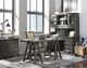 Magnussen Home® Sutton Place Weathered Charcoal Gray Desk-1