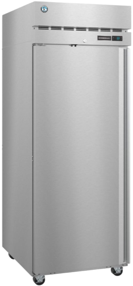 Hoshizaki Steelheart® 28" 23.1 Cu. Ft. Stainless Steel Commercial Refrigerator with Lock-1