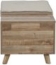Signature Design by Ashley® Gerdanet Beige/Brown Storage Bench-2