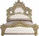 ACME Furniture Bernadette Gold/White Eastern King Panel Bed-3