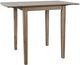 Jofran Inc. Eastern Tides 3-Piece Brushed Bisque Counter Table Set with X Back Stools-1