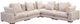 Moe’s Home Collection Tumble Classic 5-Piece Cappuccino L-Shaped Modular Sectional-1