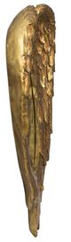 A & B Home Antique Gold Angel Wing Mirror-2