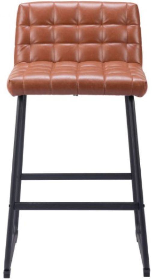 Zuo® Modern Pago Brown Barstool-2