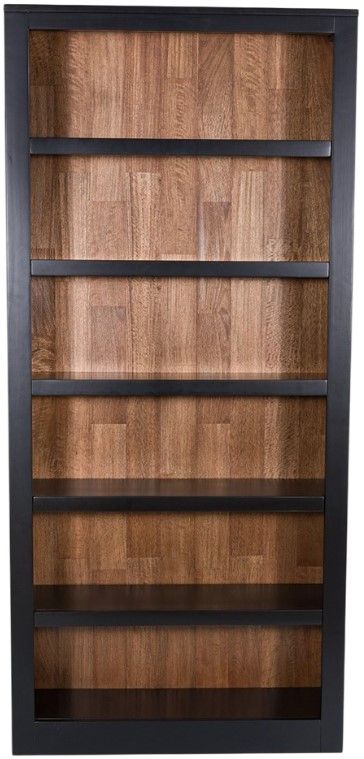 Signature Design by Ashley® Wildenauer Black/Brown Bookcase-2