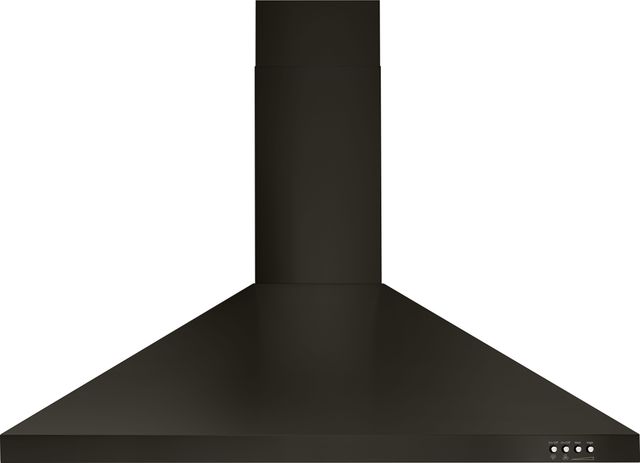 Whirlpool® 36" Black Stainless Wall Mount Range Hood-0