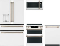 Café™ 4 Piece Matte White Kitchen Package