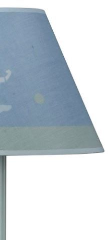 Cal® Lighting & Accessories Blue Table Lamp-1