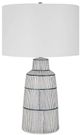Uttermost® Breton Nautical Stripe Table Lamp-0