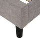 Primo™ International Avenue Grey Upholstered King Platform Bed-2