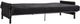 dhp furniture® Fairview Black Futon with Storage-1