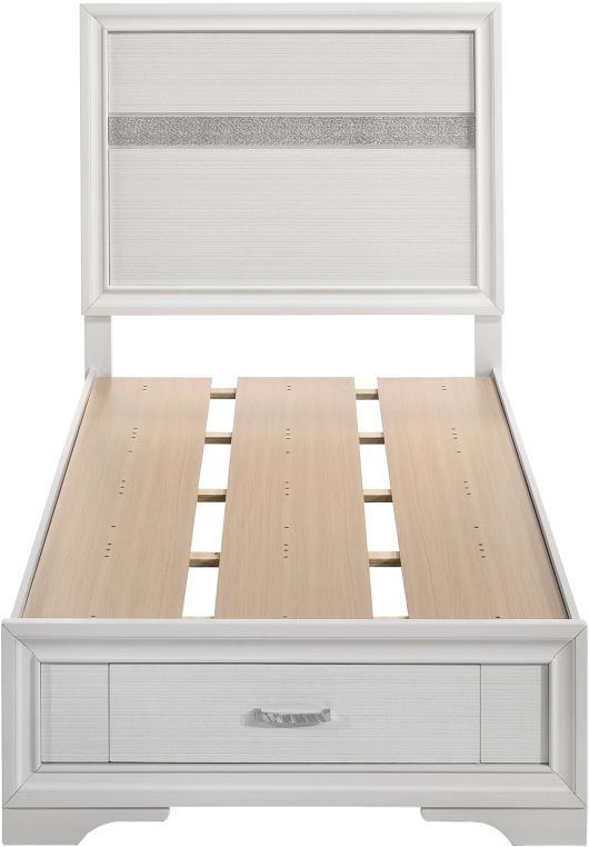 Coaster® Miranda White Twin Storage Bed-2