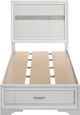 Coaster® Miranda White Twin Storage Bed-2