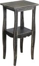 Sunny Designs™ Marina Black Sand End Table with Lower Shelf-0