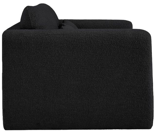 Meridian Furniture Stylus Black Boucle Fabric Loveseat-3