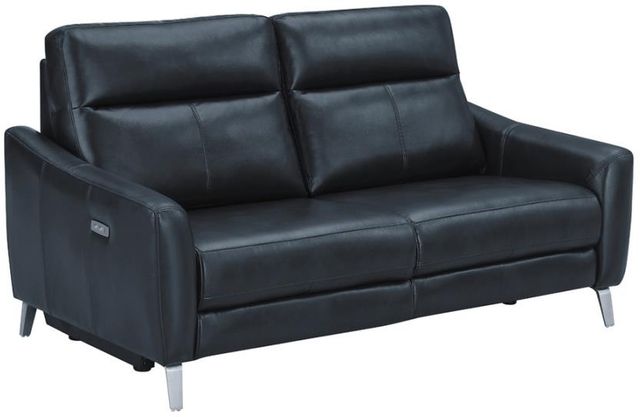 Coaster® Derek 3-Piece Blue Upholstered Power Reclining Seating Set-1