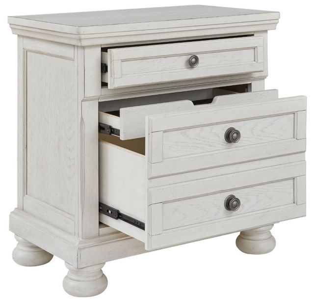 Signature Design by Ashley® Robbinsdale Antique White 29" Nightstand-1