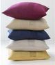 Surya Solid Pleated Navy 18"x18" Pillow Shell with Polyester Insert-1
