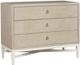 Vanguard® Furniture Vanguard Prosser Pure White/Silver Thread Chest-0