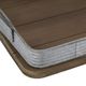 A & B Home 2-Piece Brown/Silver Tray Set-5