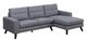 Mazin Furniture Evelyn 2-Piece Natural Gray Right-Arm Facing Loveseat Sectional and Chaise-0