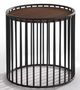VIG Furniture Modrest Black/Brown Round Tea Table-0