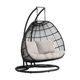 Swinging Outdoor Swing Chair With Base-0