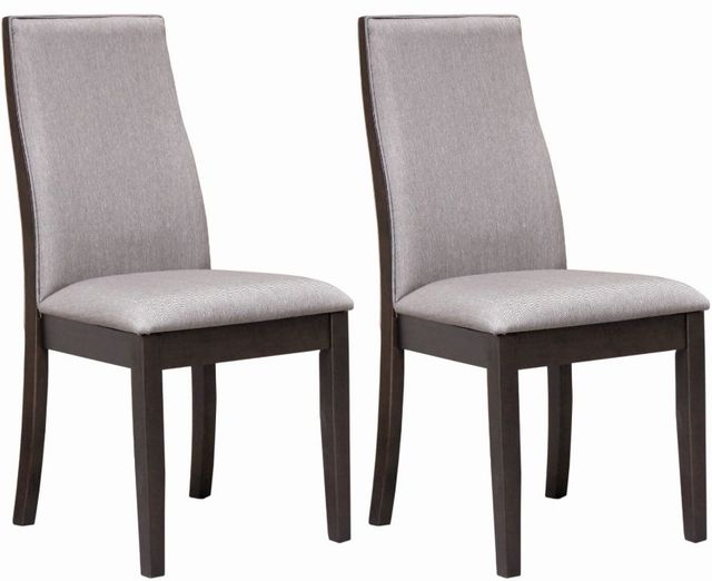 Coaster® Spring Creek 2-Piece Grey Upholstered Side Chairs-3