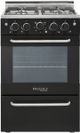 Unique® Appliances Prestige 24" Black Freestanding Gas Range-0