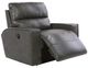 La-Z-Boy® Maddox Slate Leather Manual Reclining Chair and a Half-1