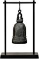 Harp & Finial® Gola Matte Verdigris Large Antique Bell-0