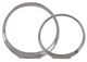Uttermost® Orbits 2-Piece Nickel Ring Sculpture Set-0