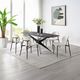 ACME Furniture Klaus 2-Piece Black/White Dining Side Chair Set-1