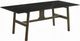 ACME Furniture Destin Black Dining Table with Walnut Base-0