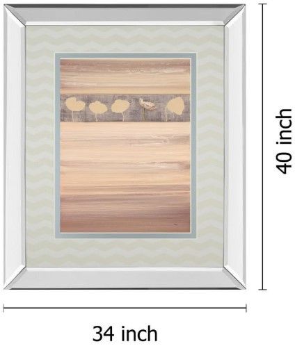 Classy Living Holman White Passion 34" Wall Art-2