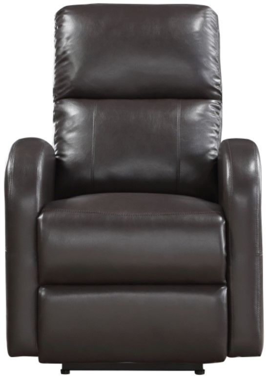 Homelegance® Wiley Brown Power Reclining Chair-2