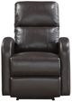 Homelegance® Wiley Brown Power Reclining Chair-2